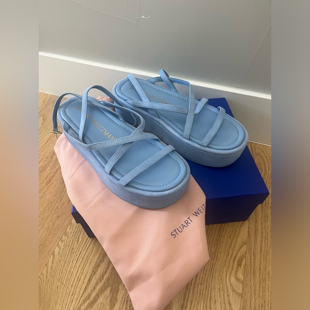 Stuart Weitzman Summerlift Platform Sandal - Picture 7 of 12